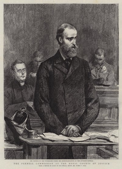 A Comissão Parnell na Royal Courts of Justice de Sydney Prior Hall