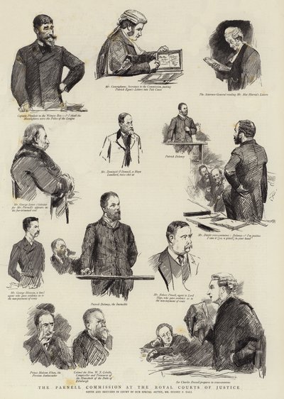 A Comissão Parnell na Royal Courts of Justice de Sydney Prior Hall