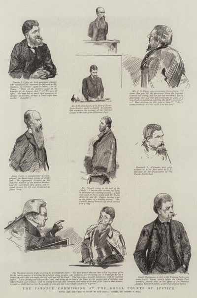 A Comissão Parnell na Royal Courts of Justice de Sydney Prior Hall