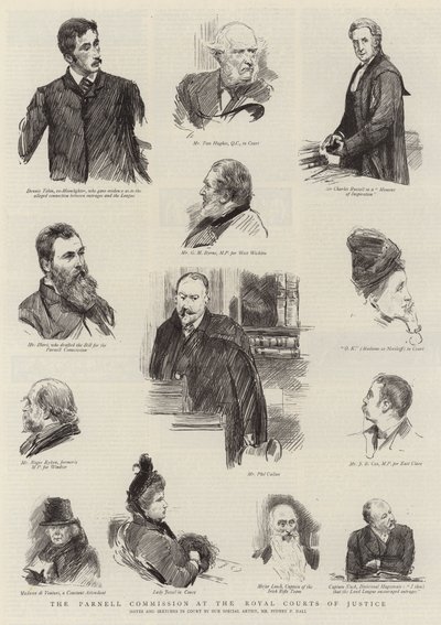 A Comissão Parnell na Royal Courts of Justice de Sydney Prior Hall