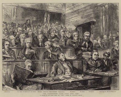 O caso Tichborne, Pro e Con de Sydney Prior Hall