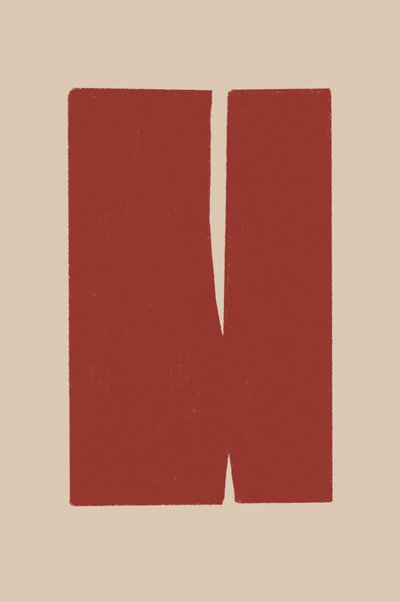 Formas Vermelhas Divididas de THE MIUUS STUDIO