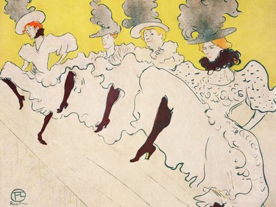A Companhia da Senhorita Eglantine (1896) de TOULOUSE LAUTREC