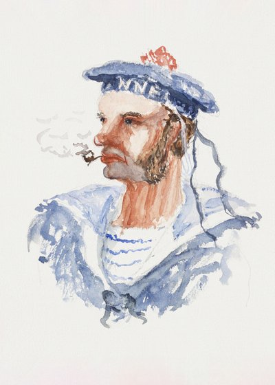 Marin (c. 1879–1880) de TOULOUSE LAUTREC