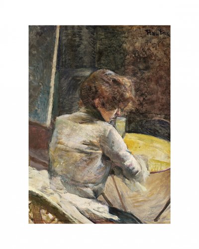 À espera (c. 1887) de TOULOUSE LAUTREC