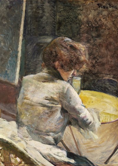 A Espera (c. 1887) de TOULOUSE LAUTREC