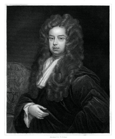John Somers, 1º Barão Somers, Lorde Alto Chanceler da Inglaterra, 1833. de T. A. Dean