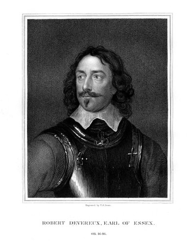 Robert Devereux, 3º Conde de Essex, 1827. de T. A. Dean