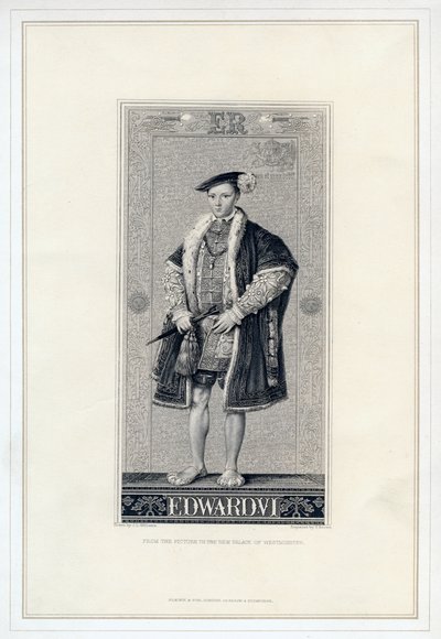 Eduardo VI, rei da Inglaterra. de T. Brown