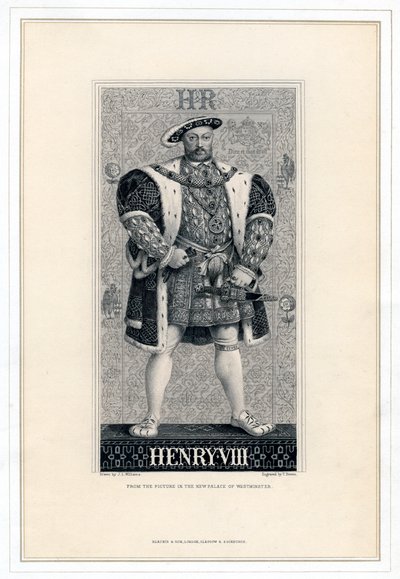 Henrique VIII da Inglaterra, 1491-1547. de T. Brown