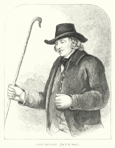 John Metcalf (gravura) de T. D. (after) Scott