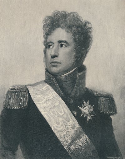 Jacques-Alexandre-Bernard Law, marquês de Lauriston, c1810, 1896 de T. Johnson