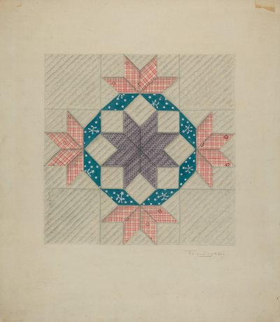 Padrão de colcha de retalhos de T. Joyce