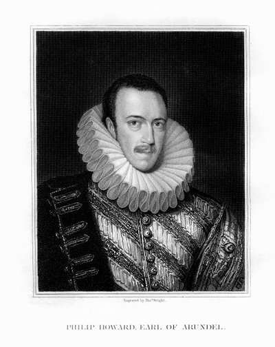 São Filipe Howard, 20º Conde de Arundel, nobre inglês, 1826. de T. Wright