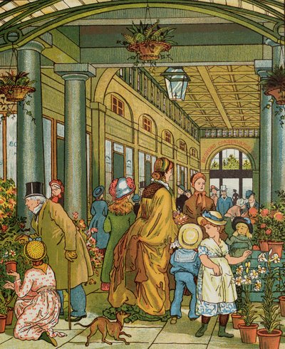 Covent Garden de &39;London Town&39; de T. and Houghton, E. Crane