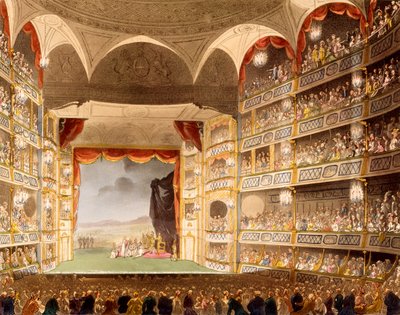 Drury Lane Theatre, ilustração de 