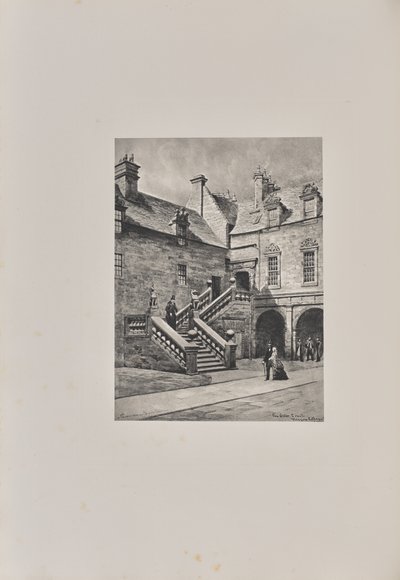 O Pátio Exterior, Colégio de T. and R. Annan and Sons