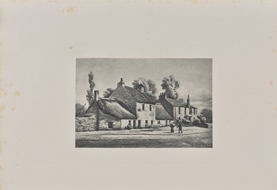 The Wheat Sheaf Inn, à entrada da New Dumbarton Road de T. and R. Annan and Sons