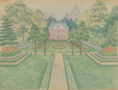 N.W. Residência Stuyvesant, c. 1936. de Tabea Hosier