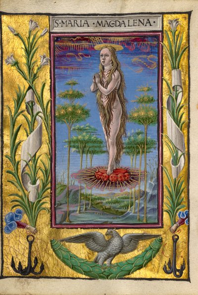 Maria Madalena no alto de Taddeo Crivelli