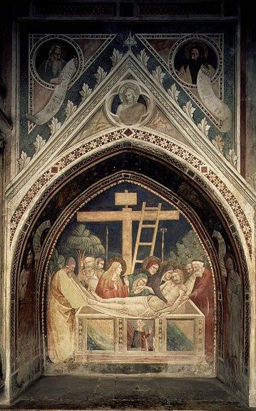 Deposição de Cristo da Capela Bardi de Taddeo Gaddi