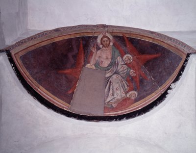 Cristo na glória (fresco de Taddeo di Bartolo