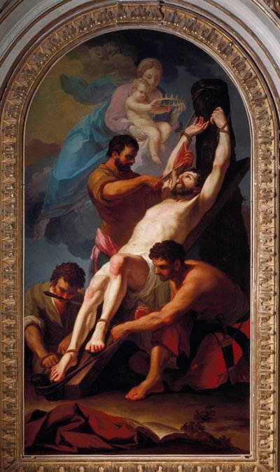 O Mártir do Apóstolo São Bartolomeu (Pintura de Taddeusz (1727 1793) Kuntze