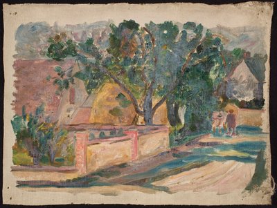 Casa junto à estrada de Tadeusz Makowski