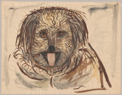 Cabeça de cão de Tadeusz Makowski