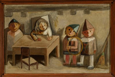 Quarto de crianças de Tadeusz Makowski