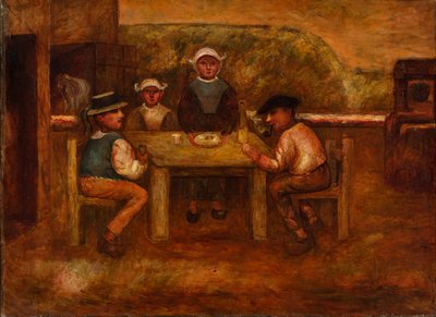 Refeição dos camponeses de Tadeusz Makowski