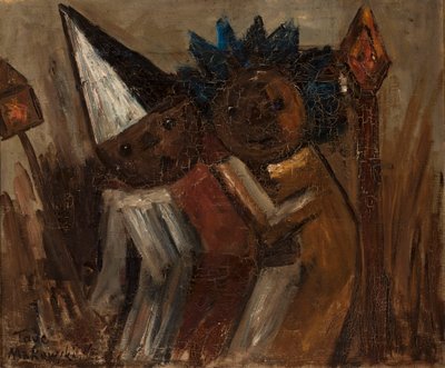 Quinta-feira Gorda (Mardi Gras) de Tadeusz Makowski
