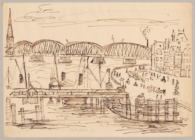 Vista de Roterdão de Tadeusz Makowski