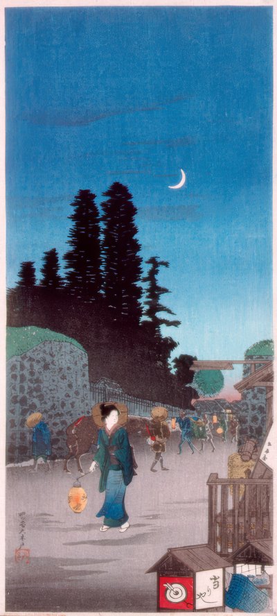 O grande portão em Yotsuya de Takahashi Hiroaki