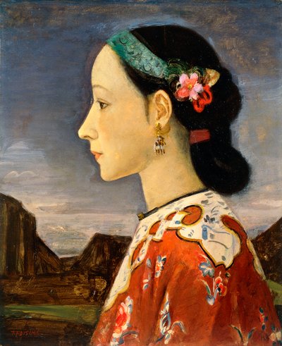 Perfil de Mulher de Takeji Fujishima