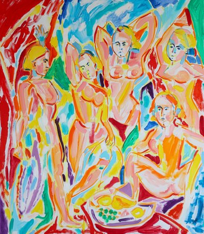 Figuras nuas cheias de vida de Tamara Jare