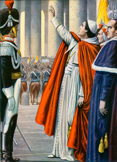 18 de julho de 1846, o Papa Pio IX declara anistia de Tancredi Scarpelli