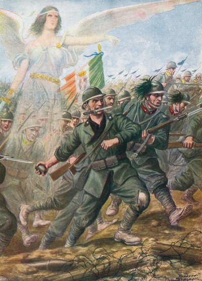 Batalha do rio Piave, 1918 de Tancredi Scarpelli