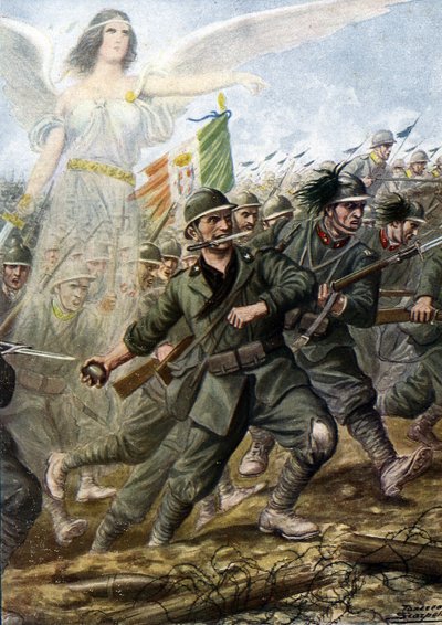 Primeira Guerra Mundial: “” a ofensiva do Piave em junho de 1918”” Última ofensiva e grande derrota do exército austro-húngaro - (Primeira Guerra Mundial: Batalha do Rio Piave ou Batalha do Solstício ou Batalha de meados de junho ou Segunda Batalha de o ri de Tancredi Scarpelli