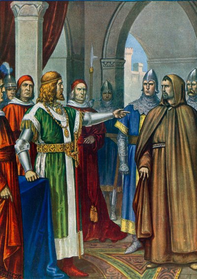 Frederico Barbarossa e Arnold de Brescia de Tancredi Scarpelli