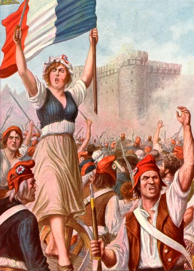 Revolução Francesa - Tomando a Bastilha de Tancredi Scarpelli