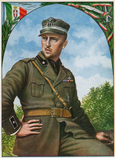 Gabriele d&39;Annunzio, o poeta soldado de Tancredi Scarpelli