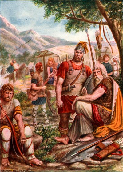 Acampamento ostrogodo de Tancredi Scarpelli
