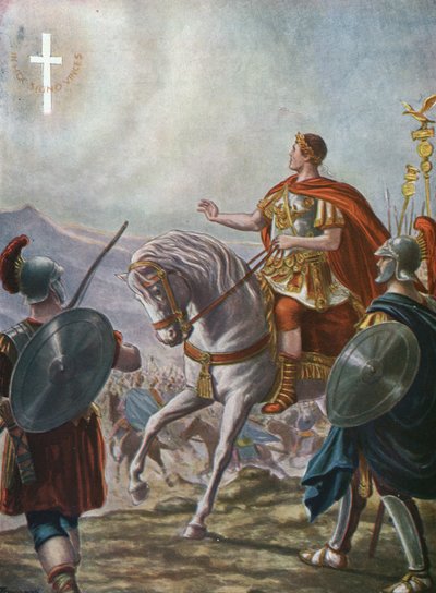 A conversão do Imperador Constantino I (gravação) de Tancredi Scarpelli