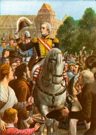 O retorno de Vittorio Emmanuel I a Turim de Tancredi Scarpelli