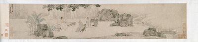 Beber chá debaixo da árvore Wutong de Yin Tang