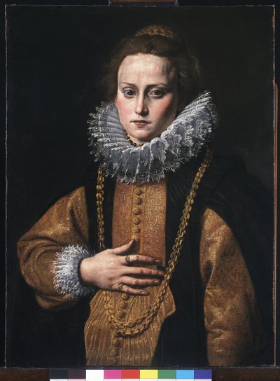 Retrato de uma senhora de Tanzio da Varallo
