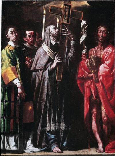 São Carlos carregando o prego sagrado de Tanzio da Varallo