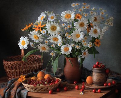 Margaridas e Frutos de Verão de Tatyana Skorokhod