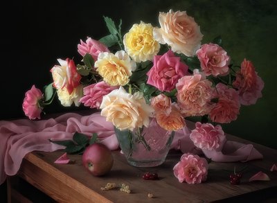 Ramos de rosas românticos de Tatyana Skorokhod